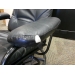 Black Leather Reclining Swivel Gaming Chair